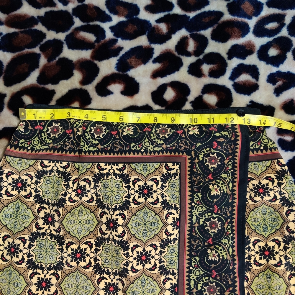 sold......VTG Faux Wrap Skirt by Sag Harbor - Picture 11 of 11
